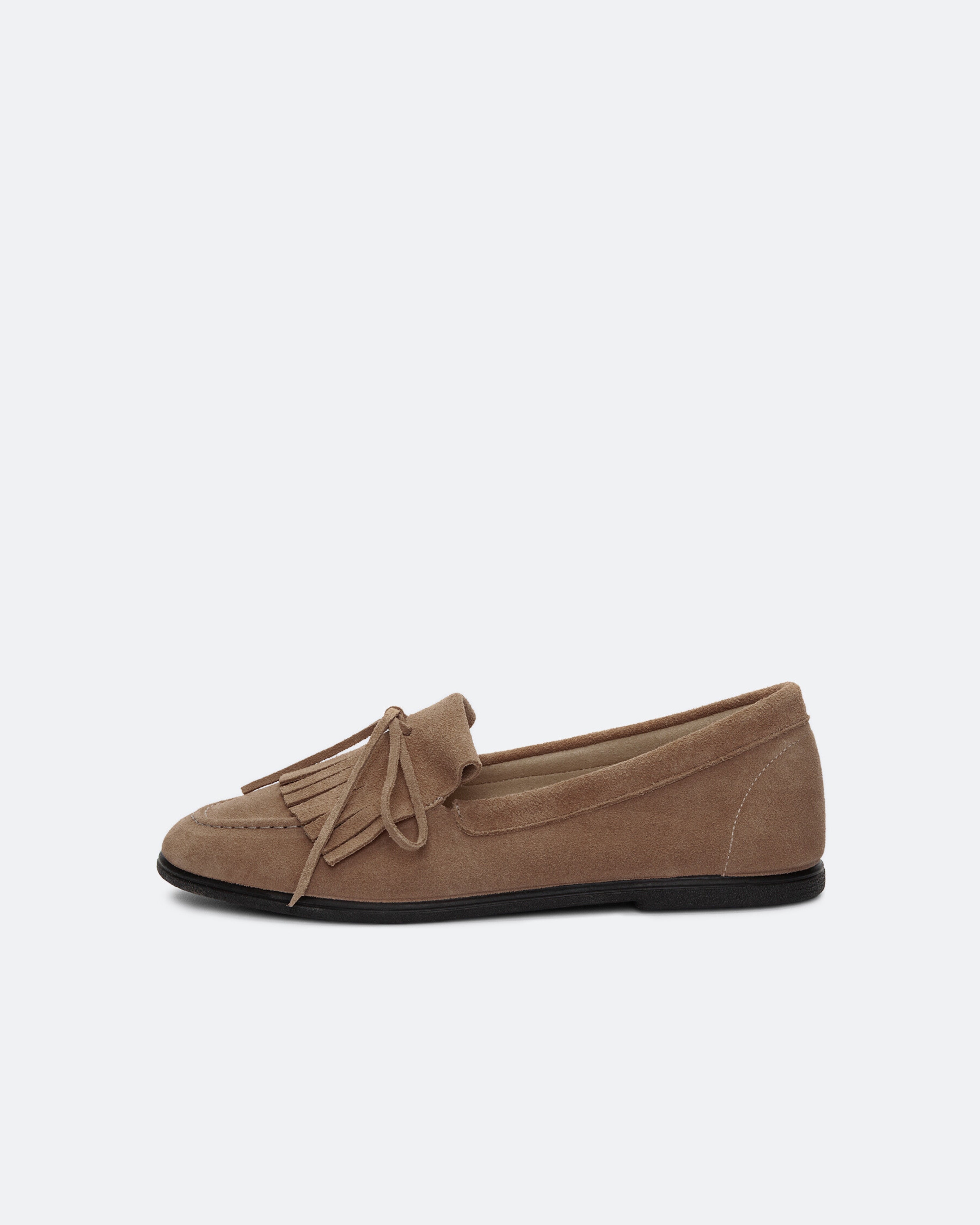 Moccasins Velour - tabaco