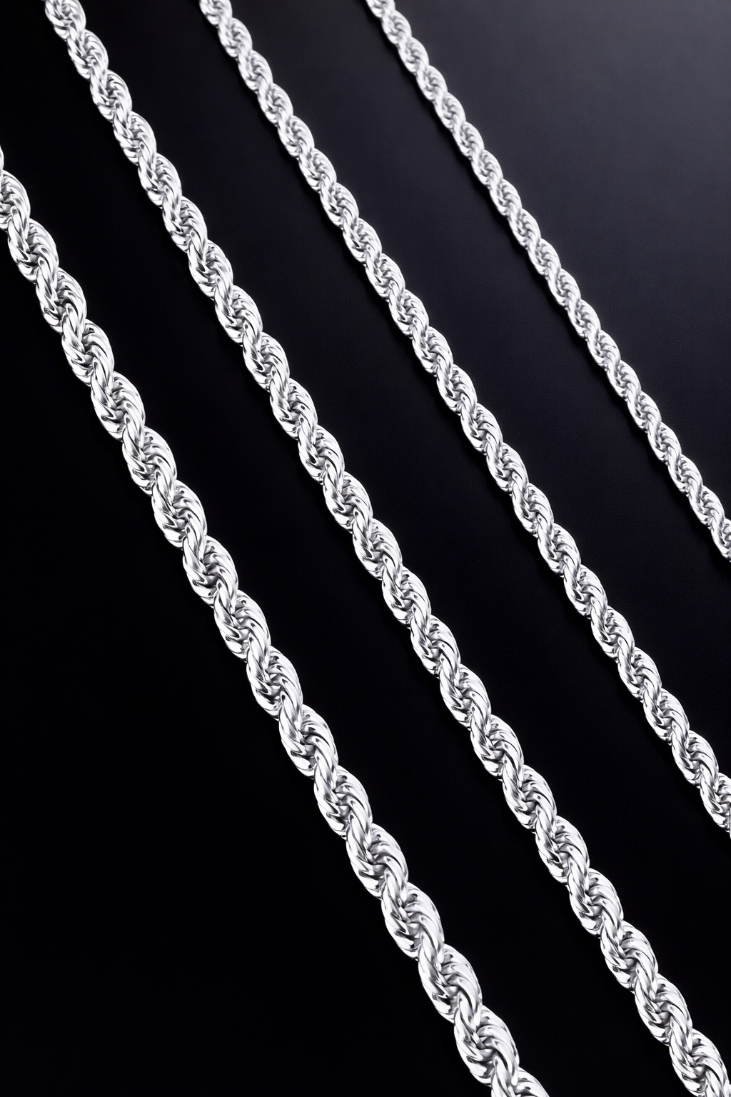 cadena de plata