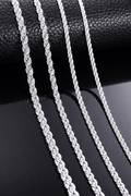 cadena de plata