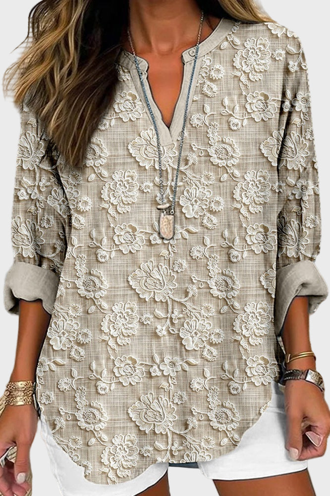 Silvia - Blusa Desert Bloom