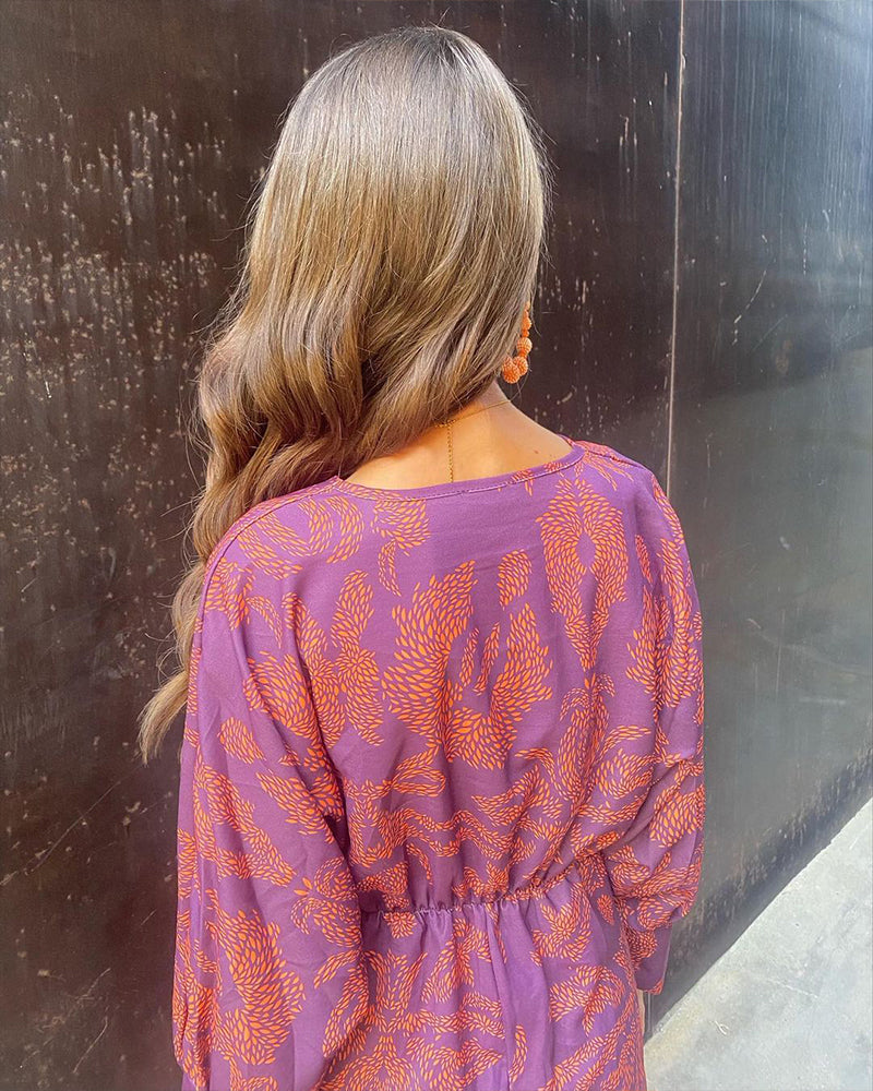 Celeste | Vestido midi Elegancia florida