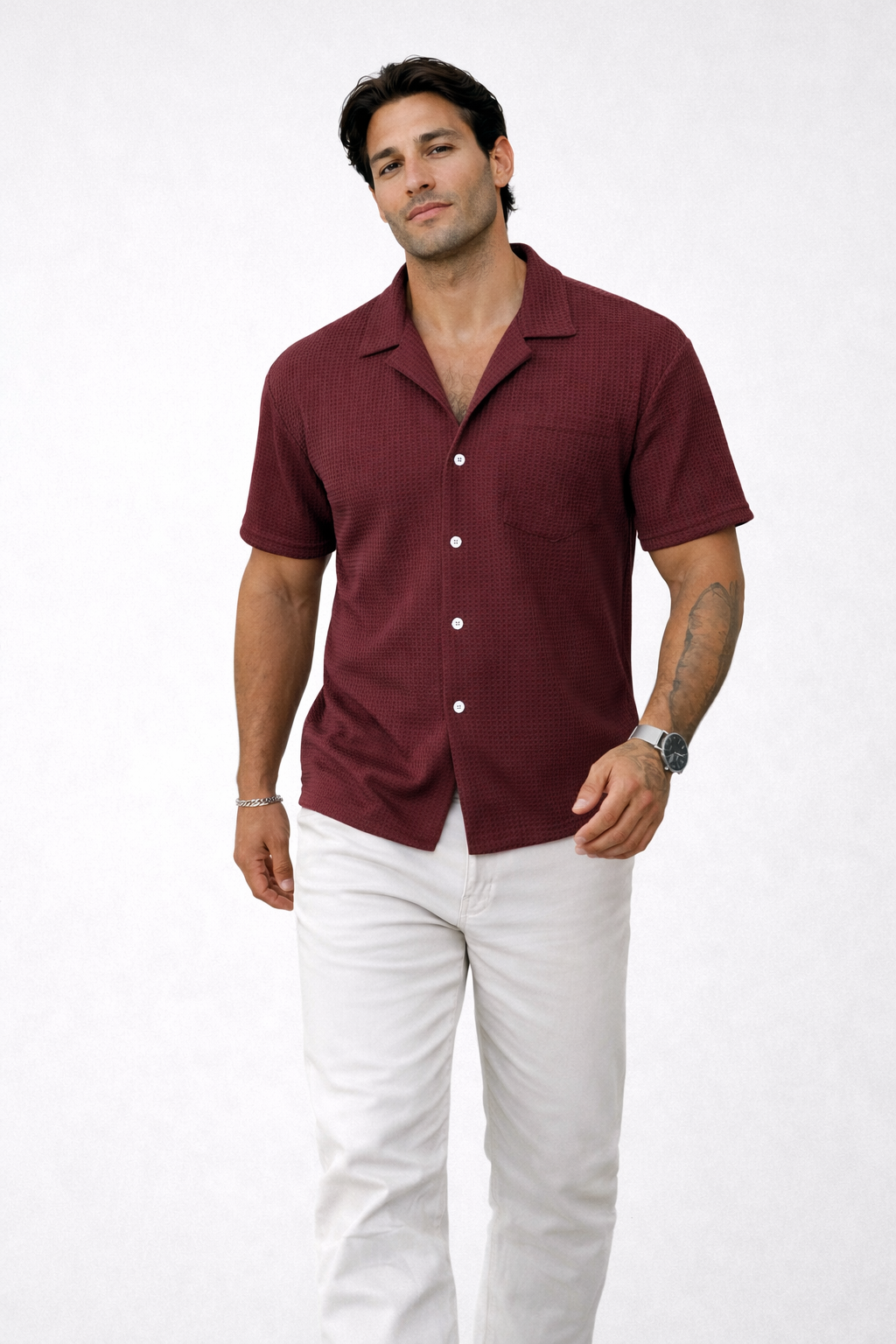 Camisa de manga corta