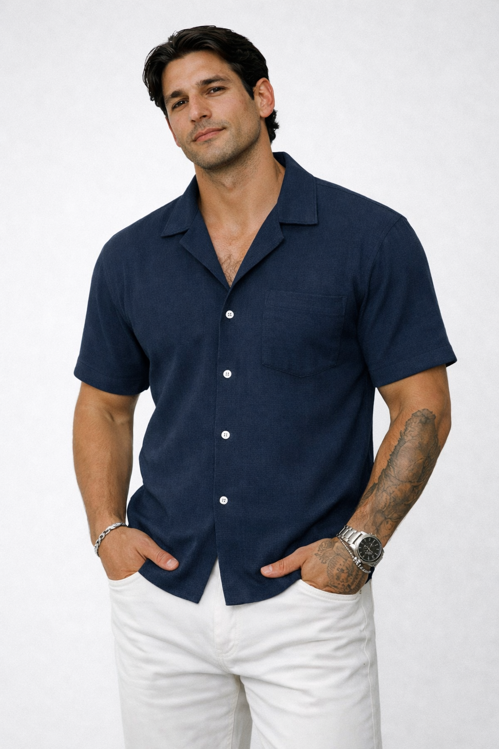Camisa de manga corta