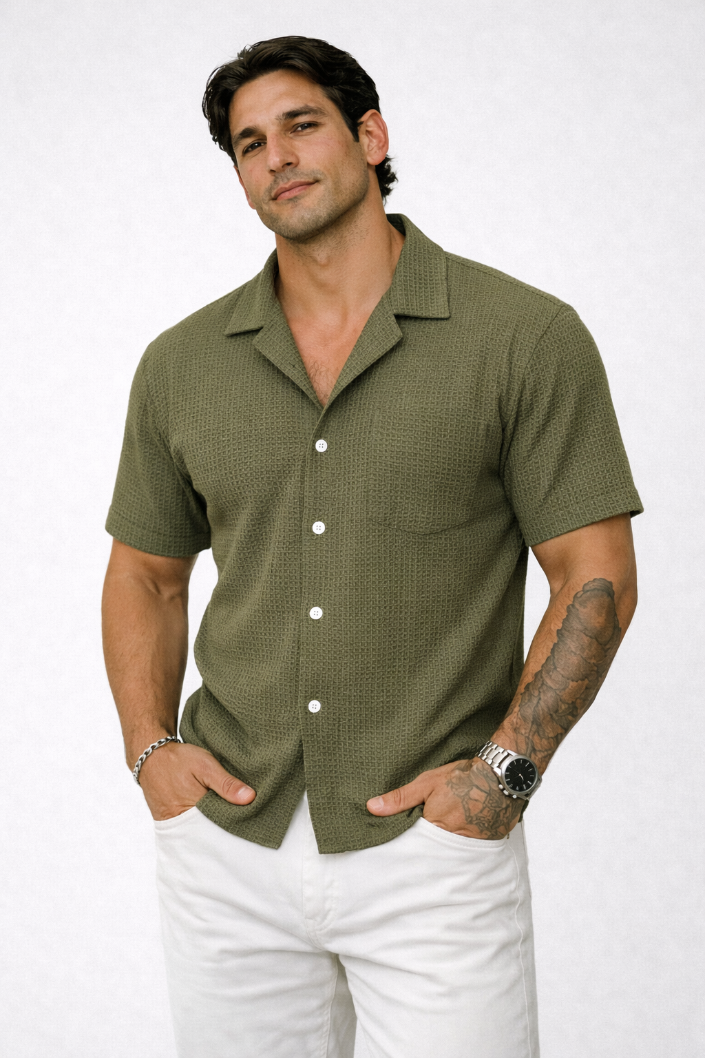 Camisa de manga corta
