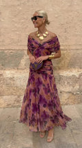 Hendrika | Vestido de noche color coral
