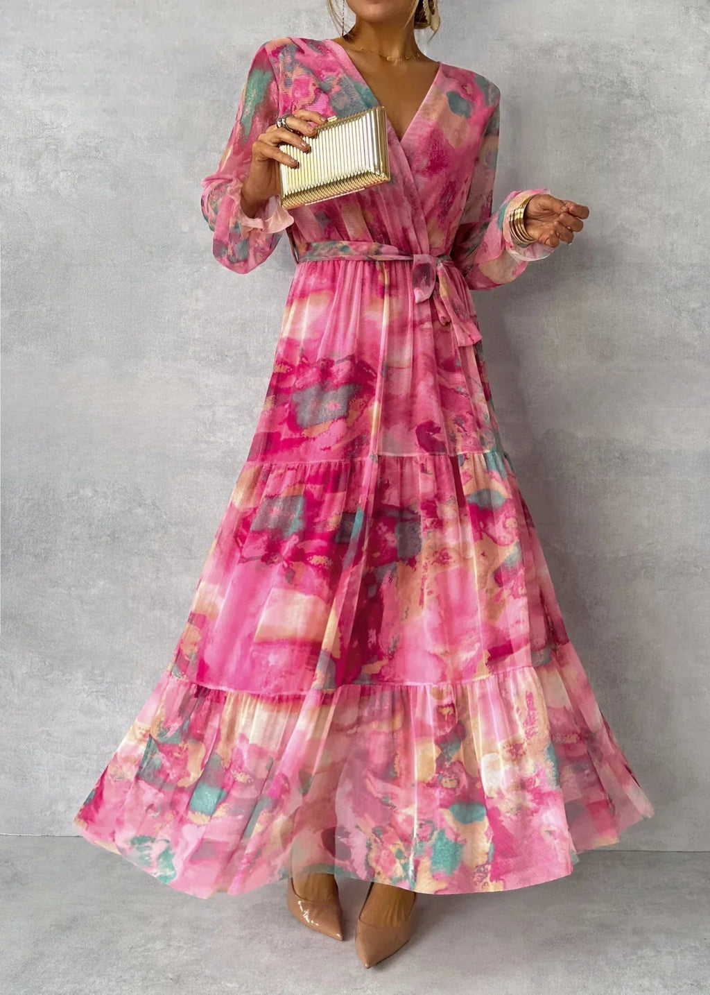 Vestido Elena™ | Toque floral con clase atemporal