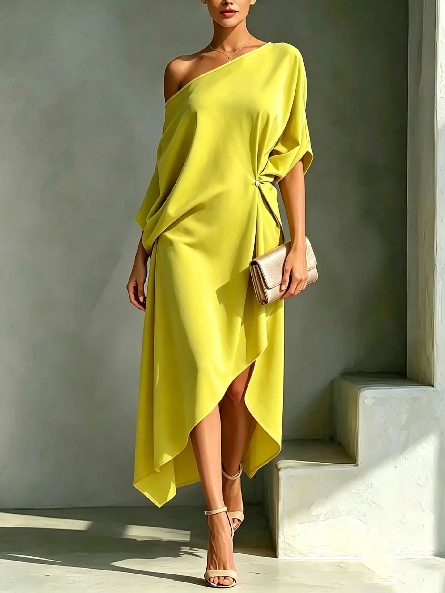 Siena™ | Vestido elegante asimétrico