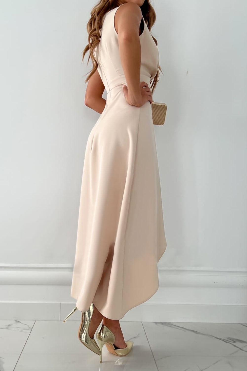 Vestido Mandy™ - Midi Envolvente con Escote en V