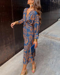 Celeste | Vestido midi Elegancia florida