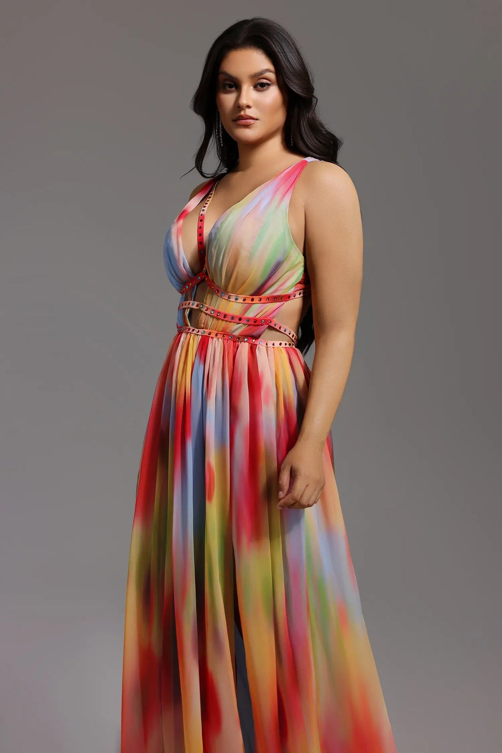 Vestido Lara™ - Vestido floral Multicolor, elegante y Fluido