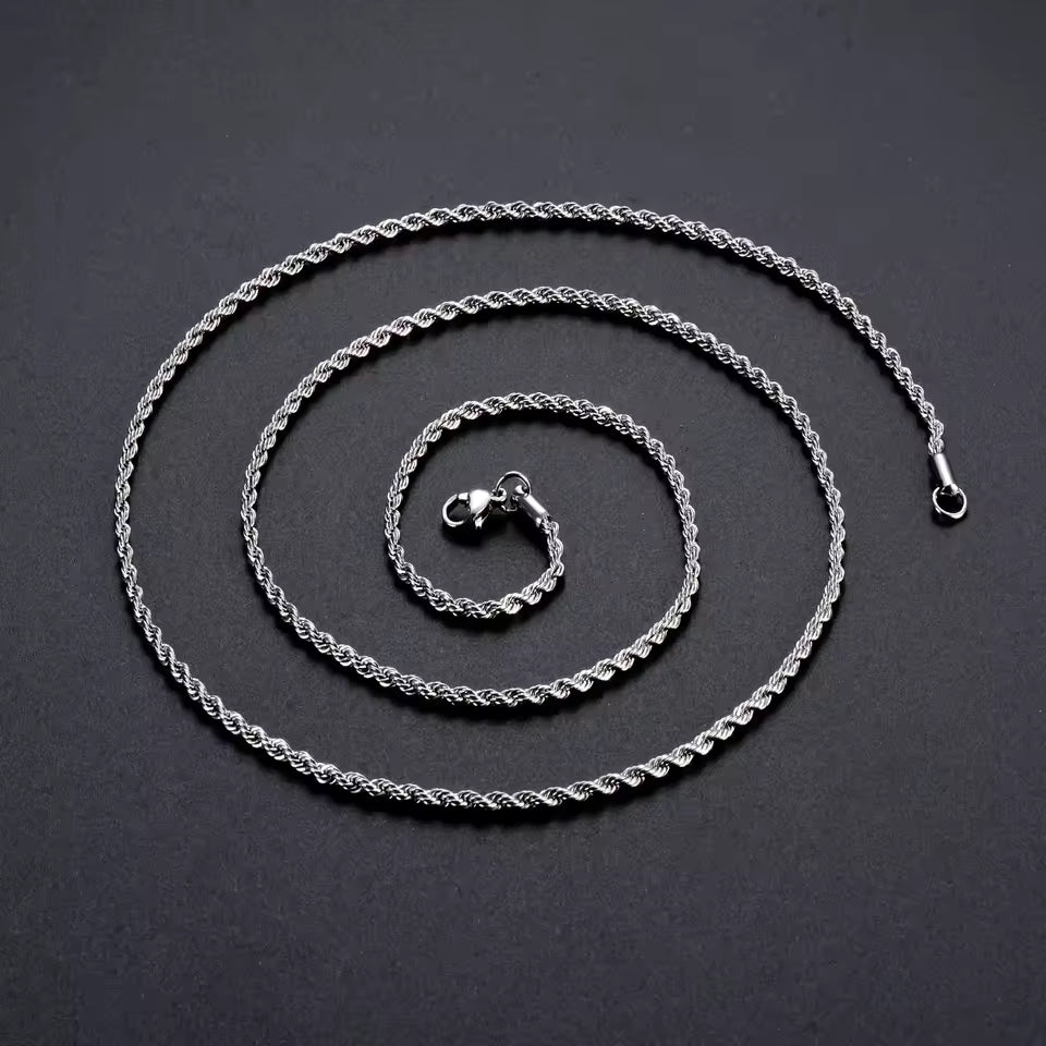 cadena de plata